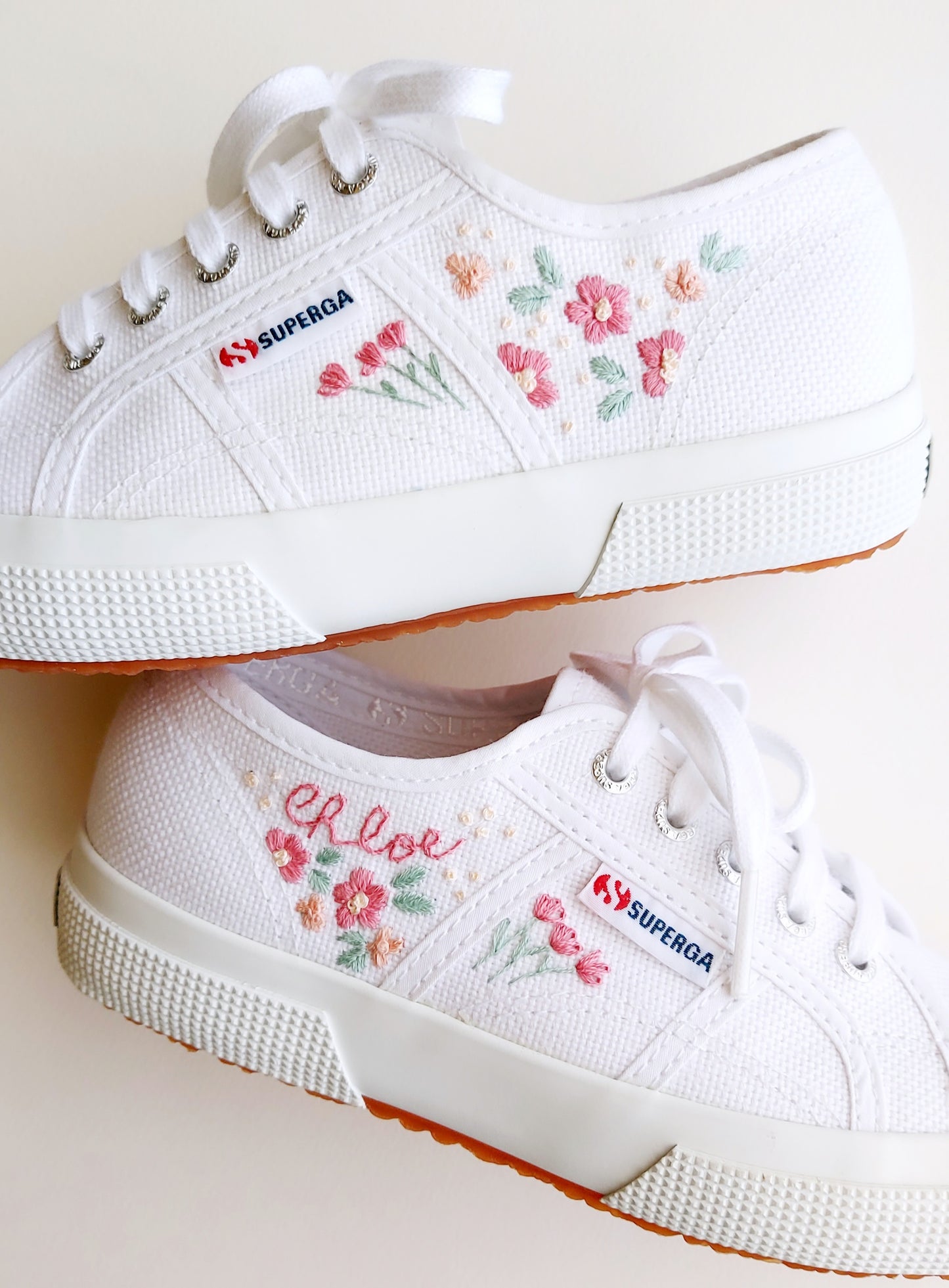 MANODOPERA RICAMO Superga BIMBI