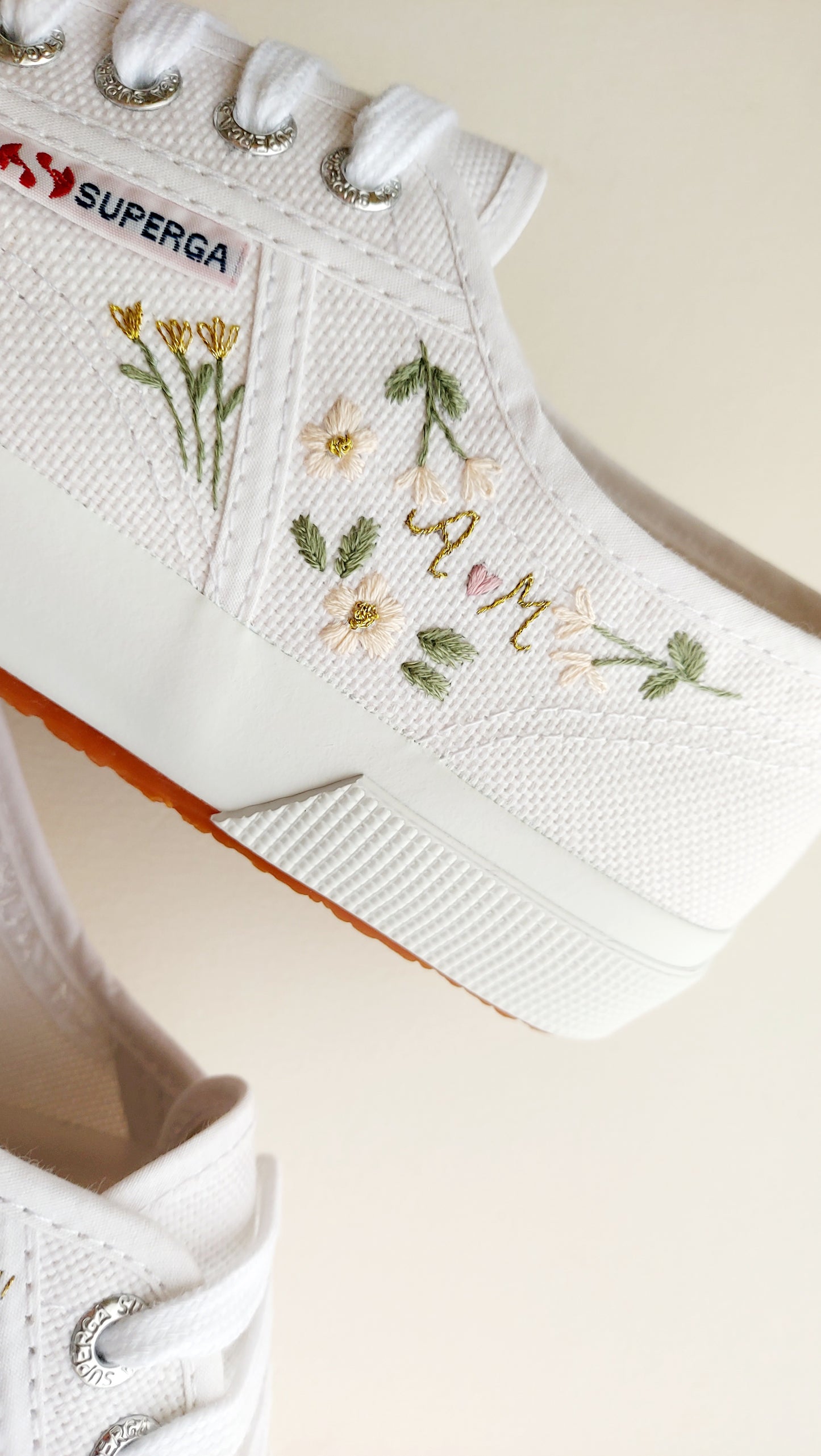 MANODOPERA RICAMO Superga SPOSA