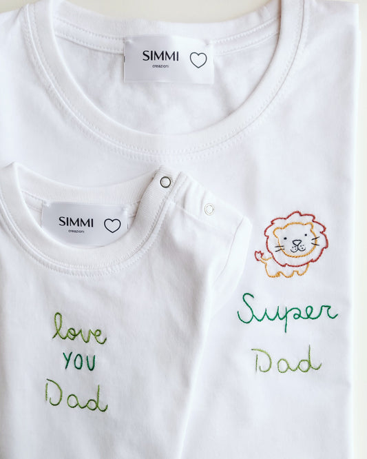 Coordinato mamma-baby  papà-baby