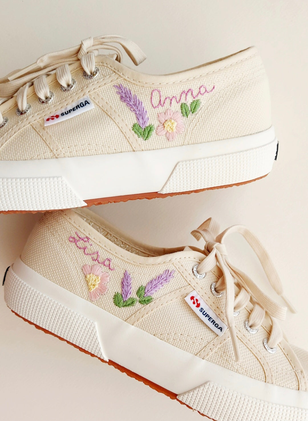 Superga 2750 Flower Embroidery Sneaker in Floral Multi Superga 2750 Flower Embroidery Sneaker in Floral Multi