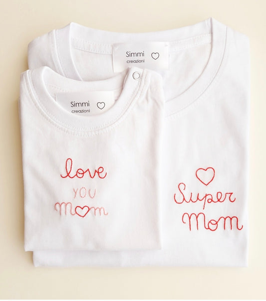 Coordinato mamma-baby papà-baby